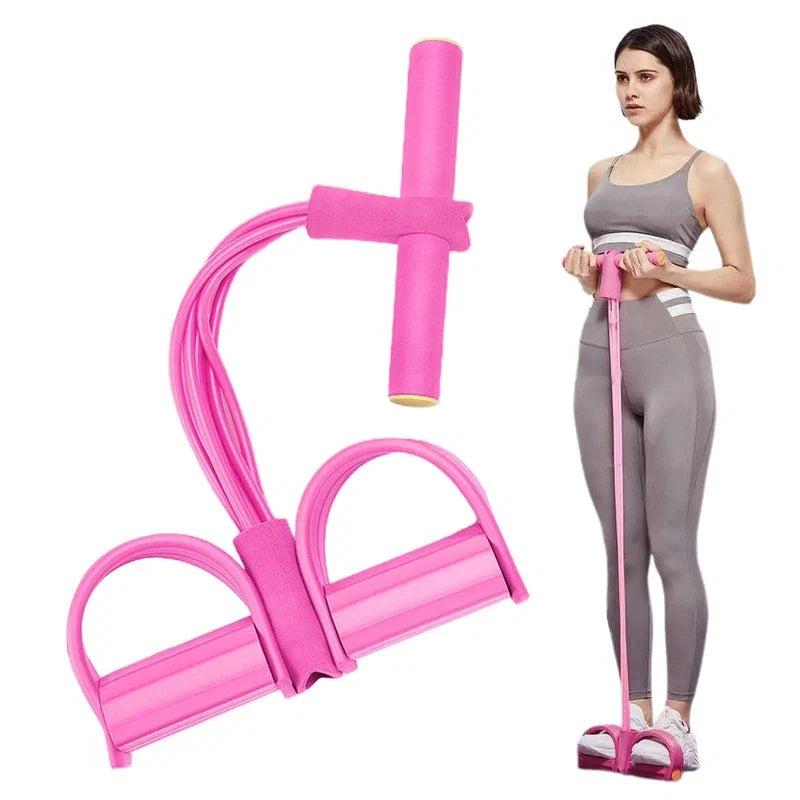 4-Tube Pedal Resistance Band (Free Shipping)